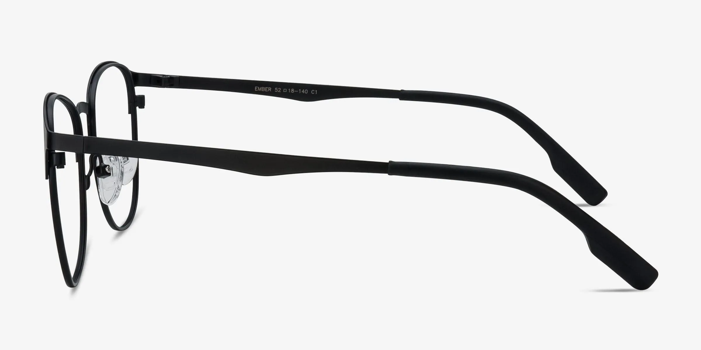 Aros Oftálmicos Onyx - Negro Mate