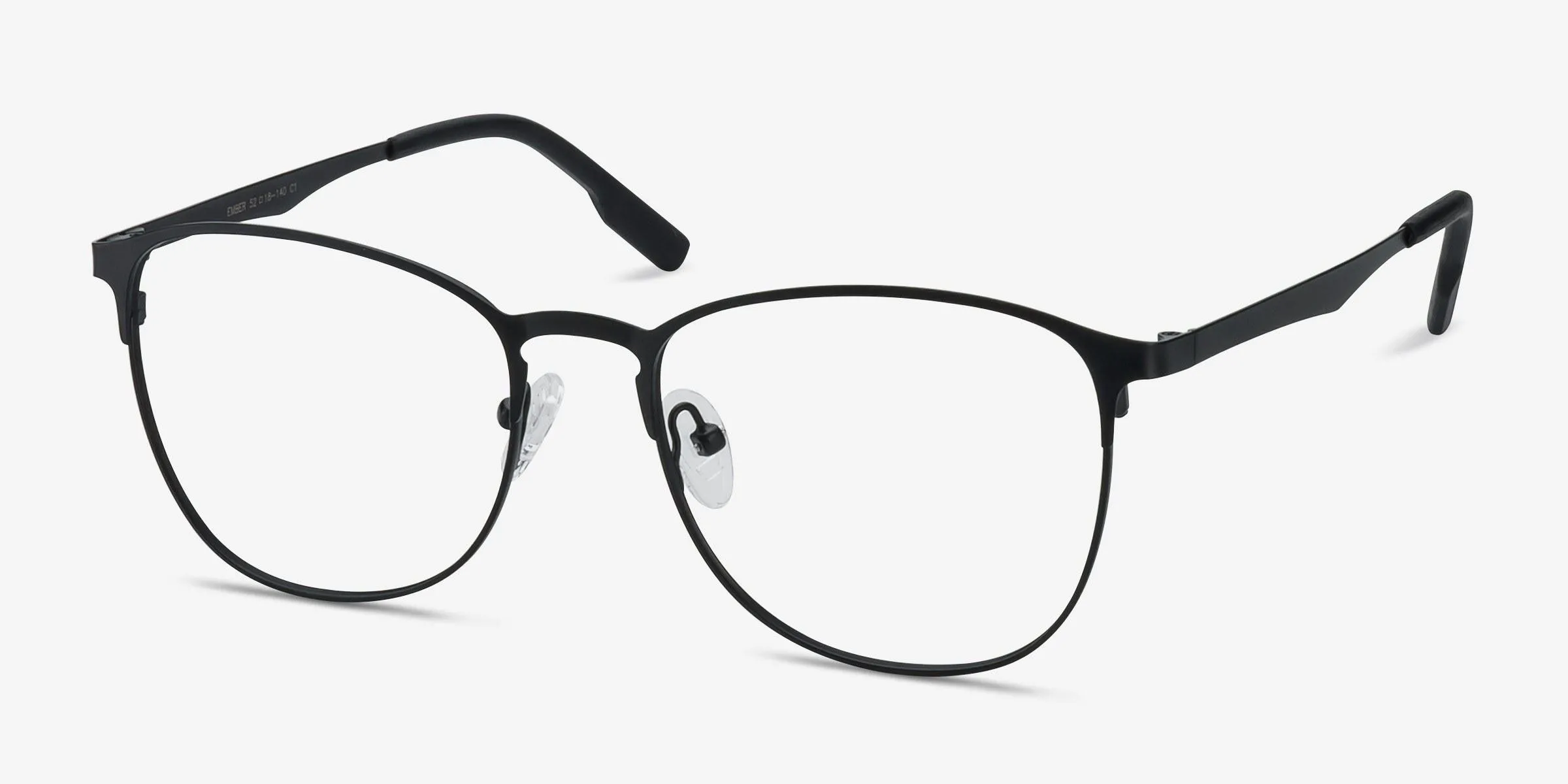 Aros Oftálmicos Onyx - Negro Mate